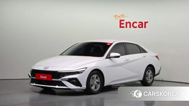 Hyundai The New Avante (CN7) 2023 Белый из Кореи