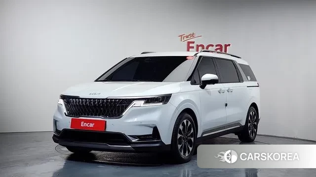 Kia Carnival 4th generation 2023 Белый из Кореи