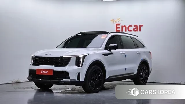 Kia The New Sorento 4th Generation 2023 Белый из Кореи