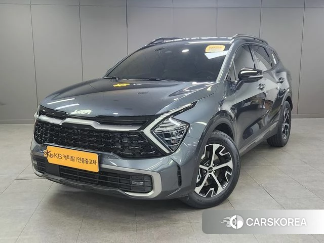 Kia Sportage 5th Generation Hybrid 2022 Серый из Кореи