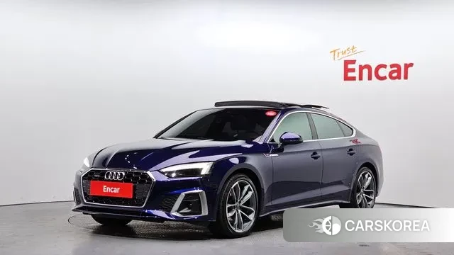 Audi A5 (F5) 2022 Синий из Кореи