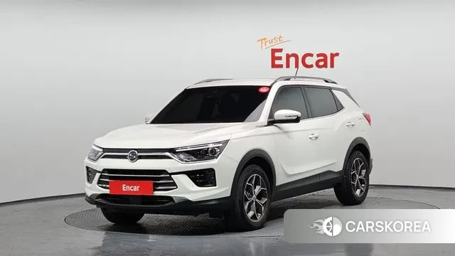 Ssangyong Beautiful Korando 2021 Белый из Кореи