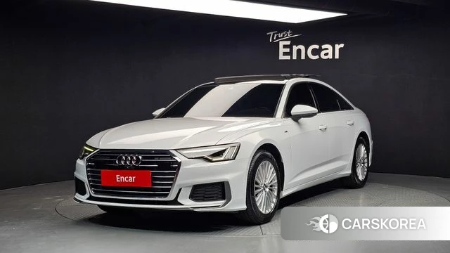 Audi A6 (C8) 2020 Белый из Кореи