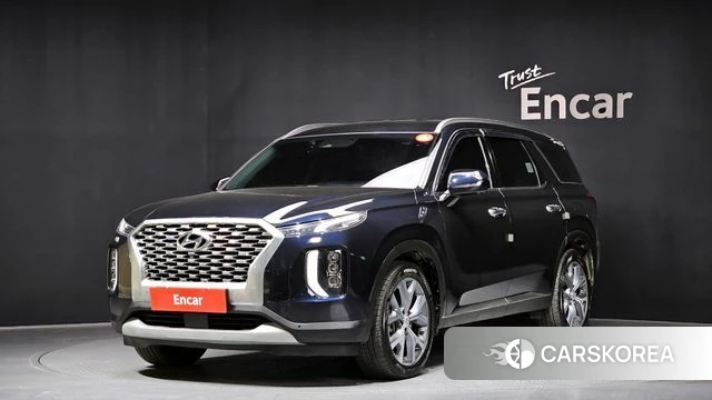 Hyundai Palisade 2021 Синий из Кореи