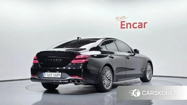 Genesis The New G70 2021 Черный из Кореи