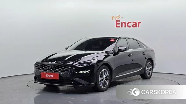 Kia K8 Hybrid 2021 Черный из Кореи