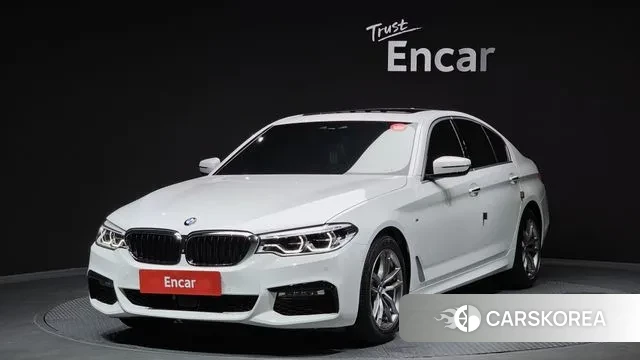 BMW 5 Series (G30) 2018 Белый из Кореи