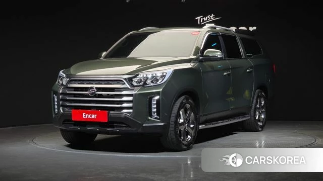 Ssangyong The New Rexton Sport 2022 Светло-зеленый из Кореи