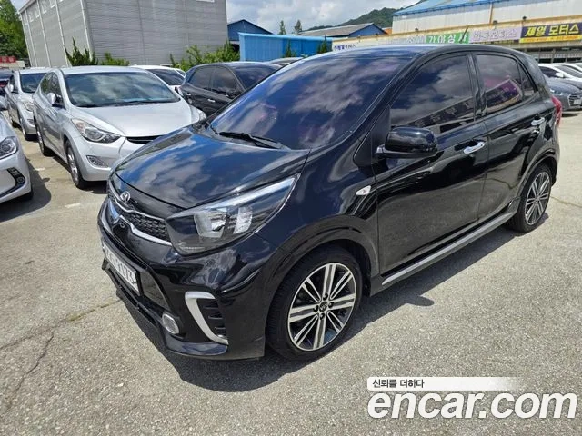 Kia All New Morning (JA) 2019 Черный из Кореи