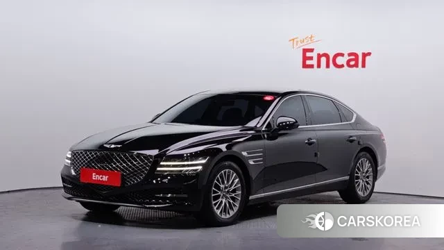 Genesis G80 (RG3) 2021 Черный из Кореи