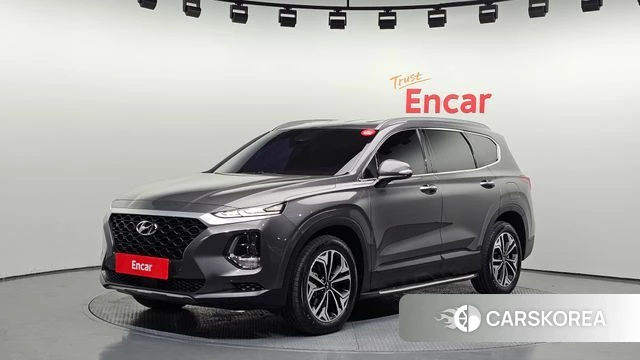Hyundai Santa Fe TM 2019 Серый из Кореи