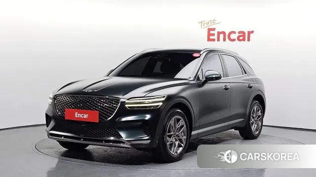 Genesis GV70 2021 Темно-зеленый из Кореи