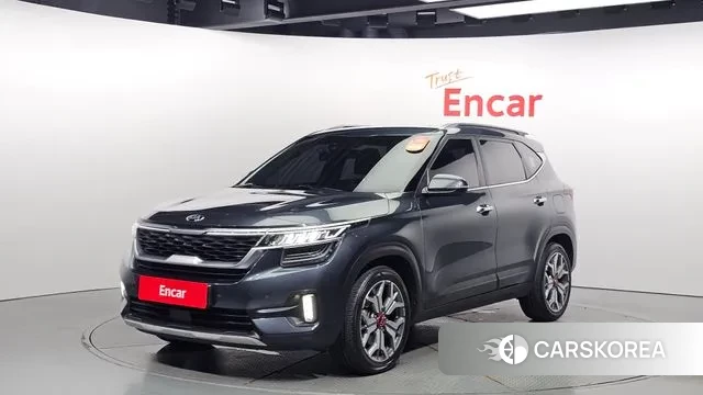Kia Seltos 2020 Серый из Кореи