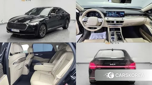 Kia The New K9 2nd generation 2021 Черный из Кореи