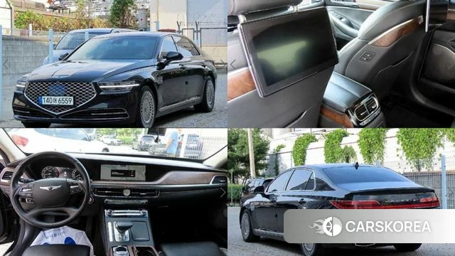 Genesis G90 2021 Черный из Кореи