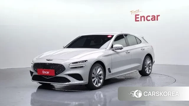 Genesis The New G70 Shooting Brake 2024 Серебристо-серый из Кореи