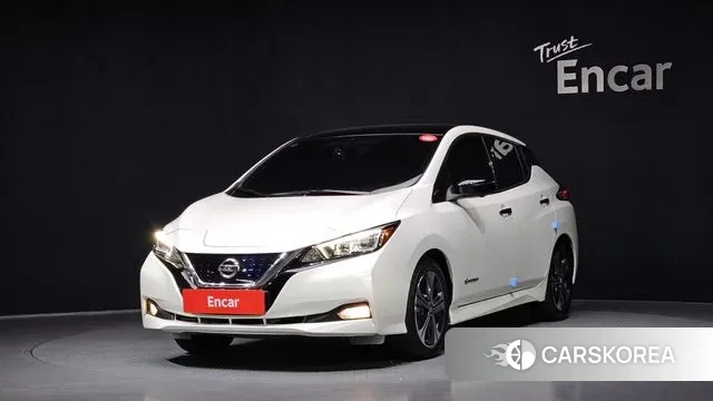 Nissan Leaf (ZE1) 2019 Белый из Кореи