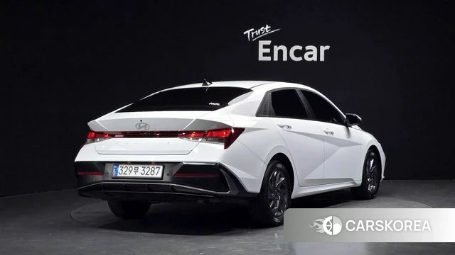Hyundai The New Avante Hybrid (CN7) 2025 Белый из Кореи