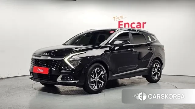 Kia Sportage 5th Generation Hybrid 2023 Черный из Кореи