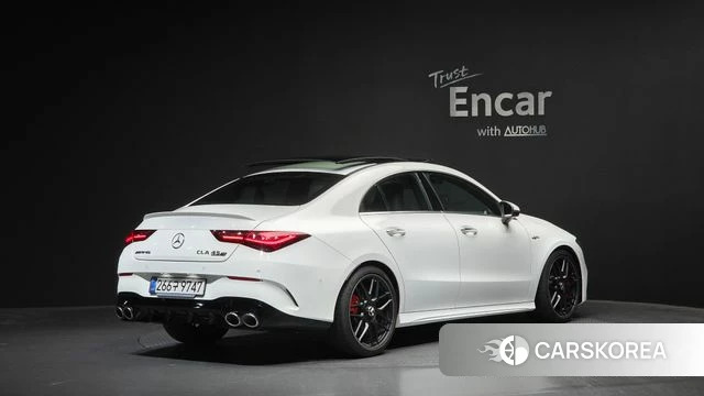 Mercedes-Benz CLA-Class C118 2025 Белый из Кореи