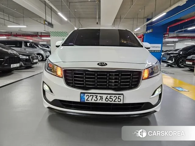 Kia The New Carnival 2019 Белый из Кореи