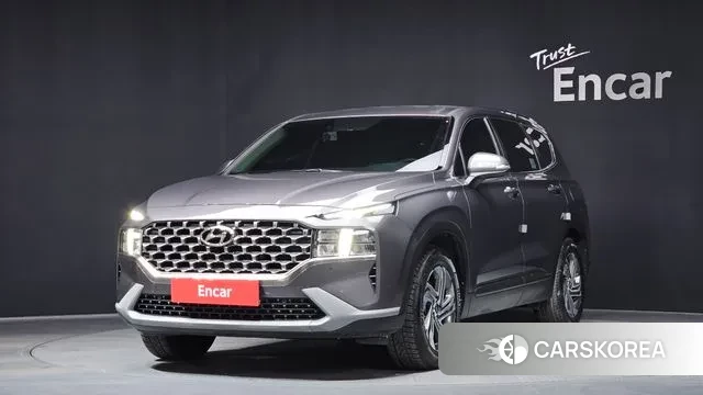 Hyundai The New Santa Fe 2022 Серый из Кореи
