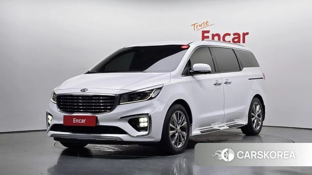 Kia The New Carnival 2019 Белый из Кореи