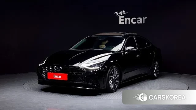 Hyundai Sonata (DN8) 2019 Черный из Кореи