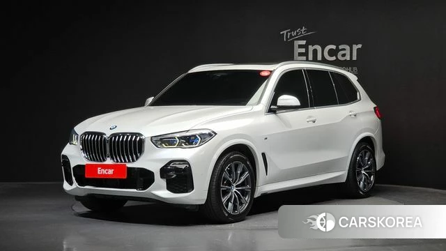 BMW X5 (G05) 2021 Белый из Кореи