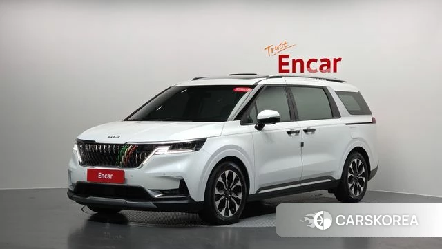 Kia Carnival 4th generation 2021 Белый из Кореи