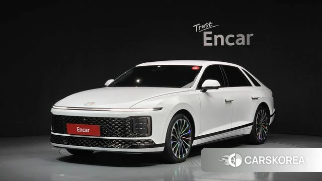 Hyundai Grandeur Hybrid (GN7) 2023 Белый из Кореи