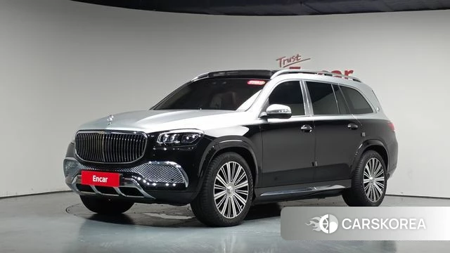 Mercedes-Benz GLS - Class X167 2023 Серебряный двухцветный из Кореи