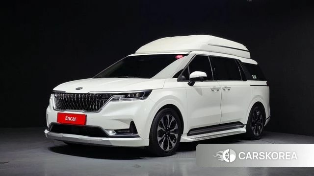 Kia Carnival 4th generation 2021 Белый из Кореи