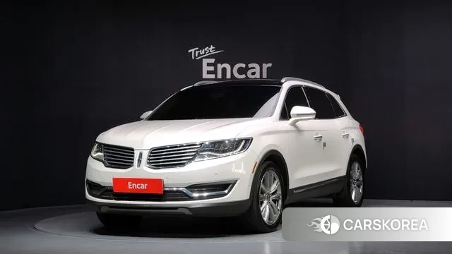 Lincoln MKX 2nd Generation 2018 Белый из Кореи