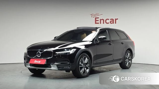 Volvo V90 Cross-Country 2019 Черный из Кореи