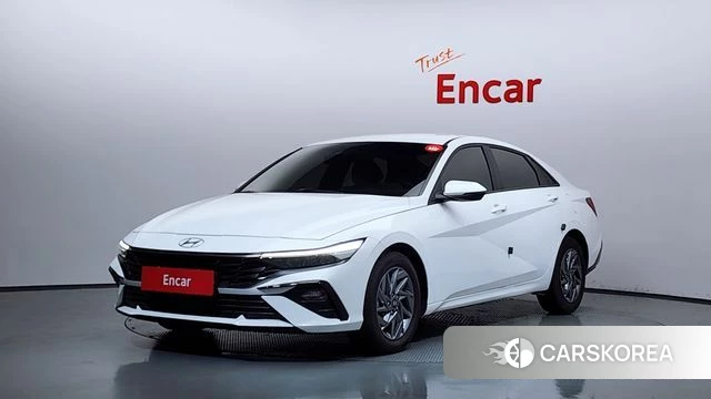 Hyundai The New Avante (CN7) 2023 Белый из Кореи