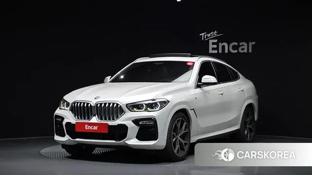 BMW X6 (G06) 2021 Белый из Кореи
