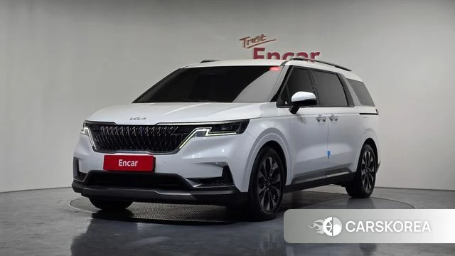 Kia Carnival 4th generation 2021 Белый из Кореи