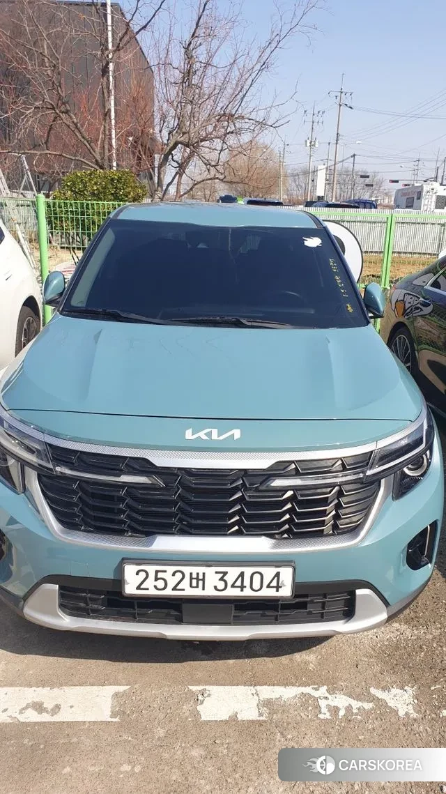 Kia The New Seltos 2023 Небесно-голубой из Кореи