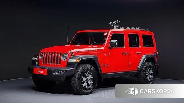 Jeep Wrangler (JL) 2020 Красный из Кореи