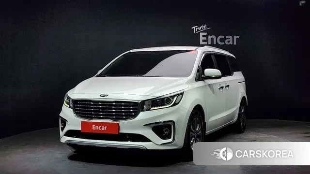 Kia The New Carnival 2018 Белый из Кореи