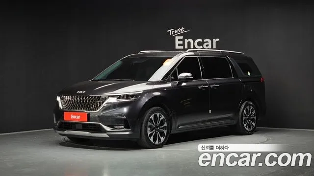 Kia Carnival 4th generation 2021 Серый из Кореи
