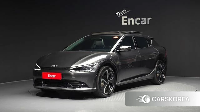 Kia EV6 2023 Серый из Кореи