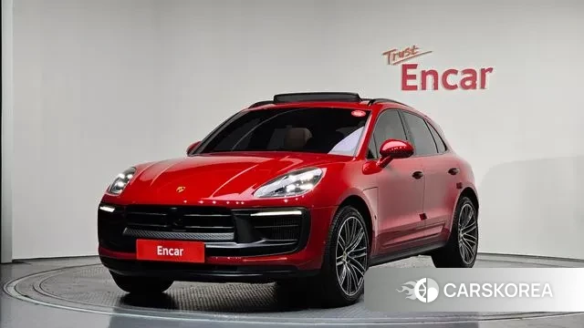 Porsche Macan 2023 Красный из Кореи