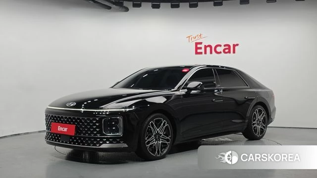 Hyundai Grandeur (GN7) 2023 Черный из Кореи