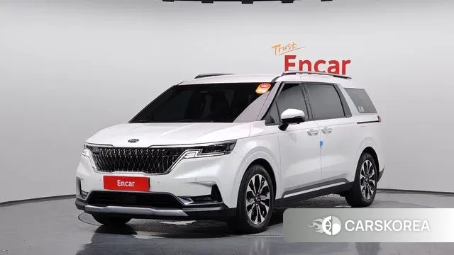 Kia Carnival 4th generation 2021 Белый из Кореи