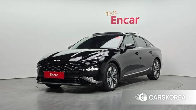 Kia K8 Hybrid 2024 Черный из Кореи