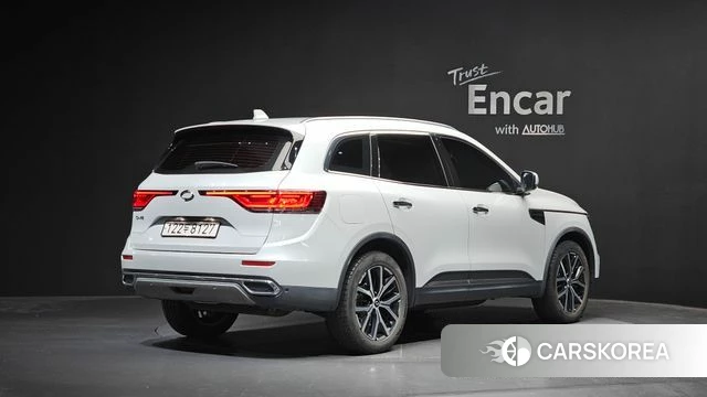 Renault Korea (Samsung) The New QM6 2022 Белый из Кореи