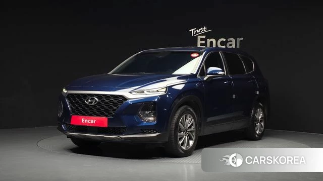 Hyundai Santa Fe TM 2018 Синий из Кореи