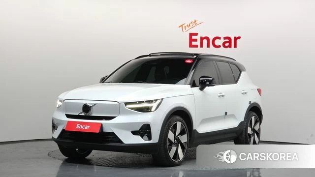 Volvo XC40 Richards 2022 Белый из Кореи